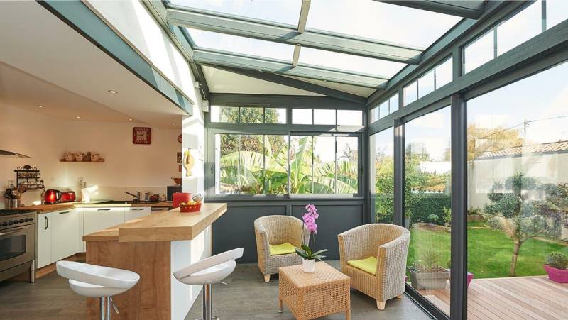 Thermolaquage ton bois Vérandas pergolas carport