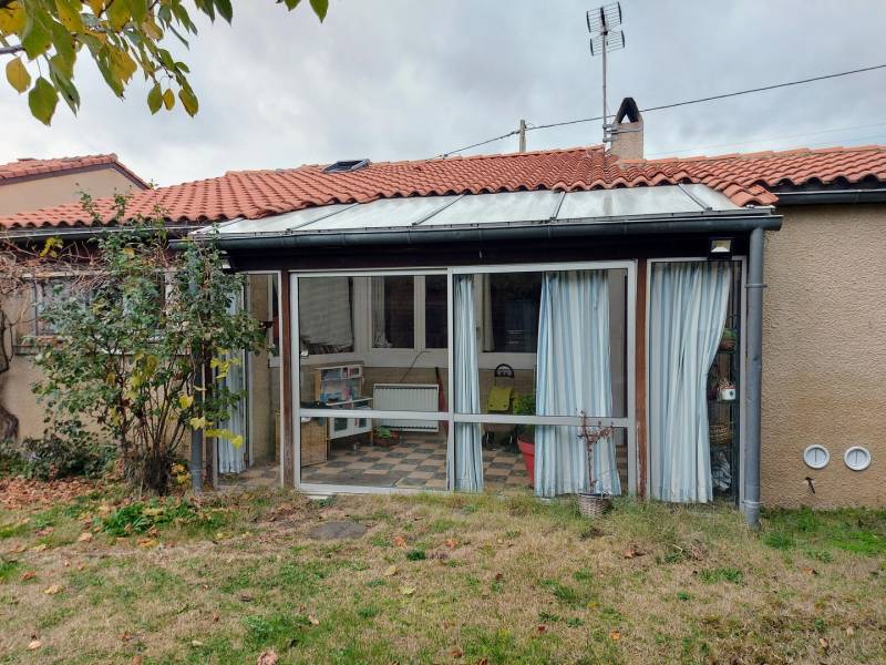 Ancienne véranda à remplacer