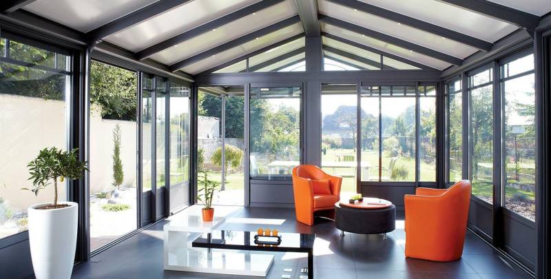 Toiture véranda aluminium Profils Systèmes Wallis à Toulouse